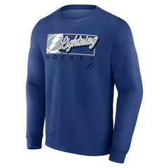 Tampa Bay Lightning Fanatics Focus Fleece Pullover Sweatshirt - Blue | Fanatics discount