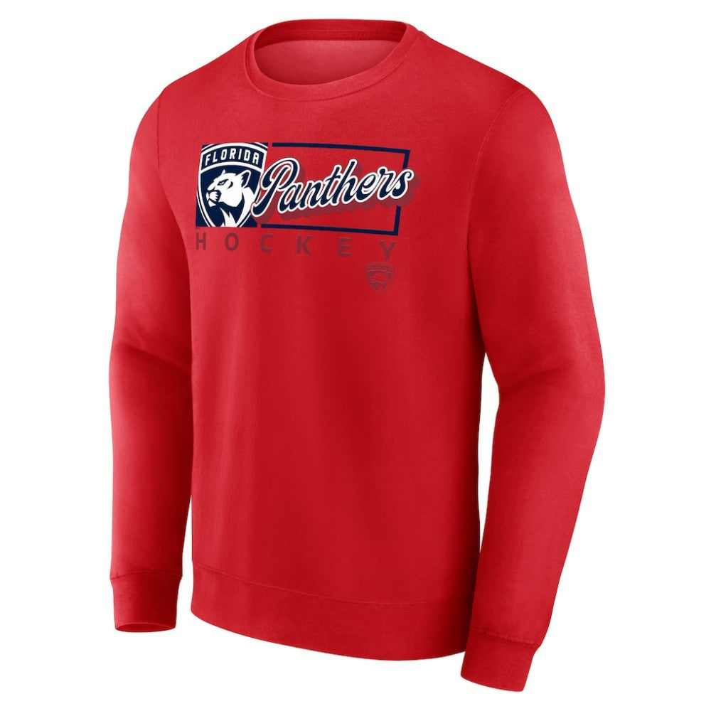 Florida Panthers Fanatics Focus Fleece Pullover Sweatshirt - Red | Fanatics sale