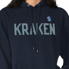 Seattle Kraken G-III 4Her by Carl Banks Women's Dot Print Pullover Hoodie - Navy | NHL on sale