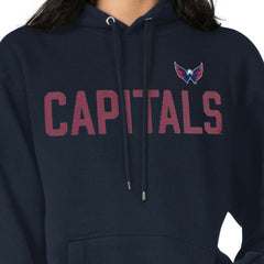 Washington Capitals G-III 4Her by Carl Banks Women's Dot Print Pullover Hoodie - Navy | NHL Clearance