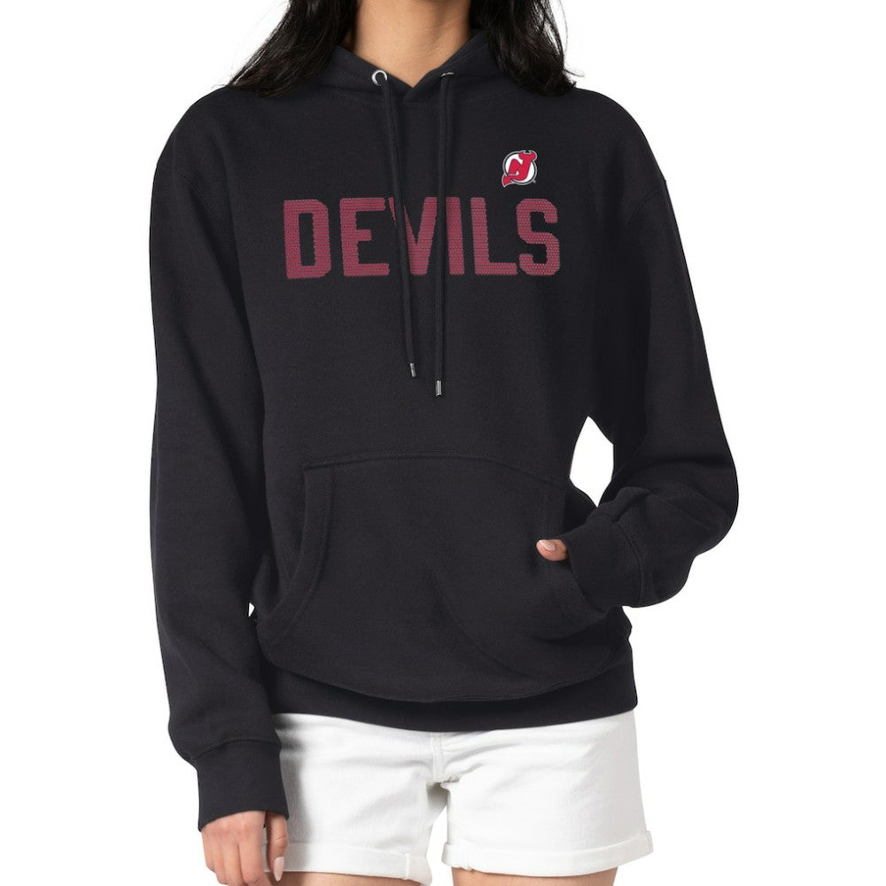 New Jersey Devils G-III 4Her by Carl Banks Women's Dot Print Pullover Hoodie - Black | NHL sale