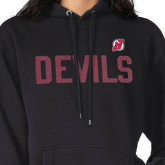 New Jersey Devils G-III 4Her by Carl Banks Women's Dot Print Pullover Hoodie - Black | NHL sale