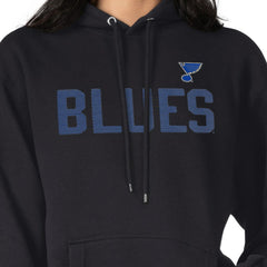 St. Louis Blues G-III 4Her by Carl Banks Women's Dot Print Pullover Hoodie - Black | NHL online