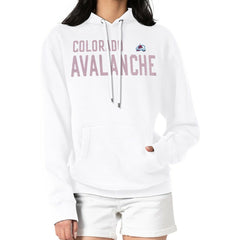 Colorado Avalanche G-III 4Her by Carl Banks Women's Dot Print Pullover Hoodie - White | NHL near me