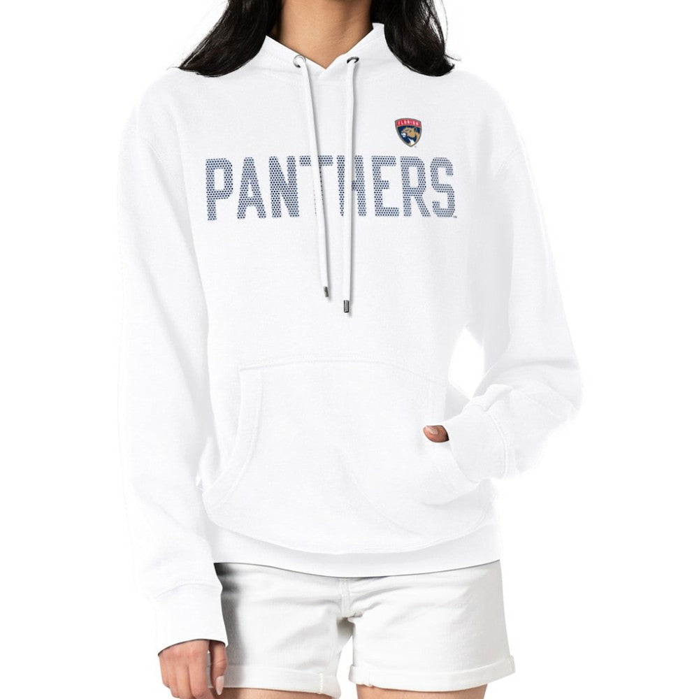 Florida Panthers G-III 4Her by Carl Banks Women's Dot Print Pullover Hoodie - White | NHL on sale