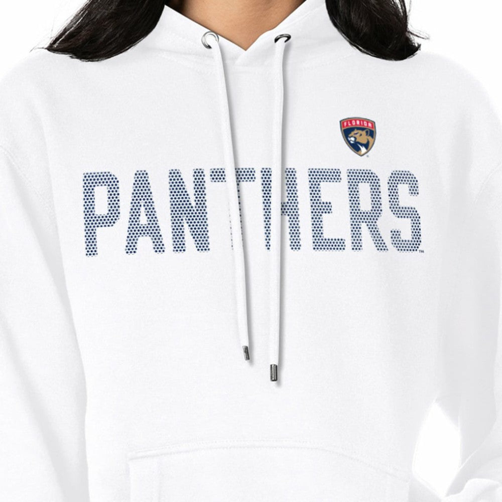 Florida Panthers G-III 4Her by Carl Banks Women's Dot Print Pullover Hoodie - White | NHL on sale