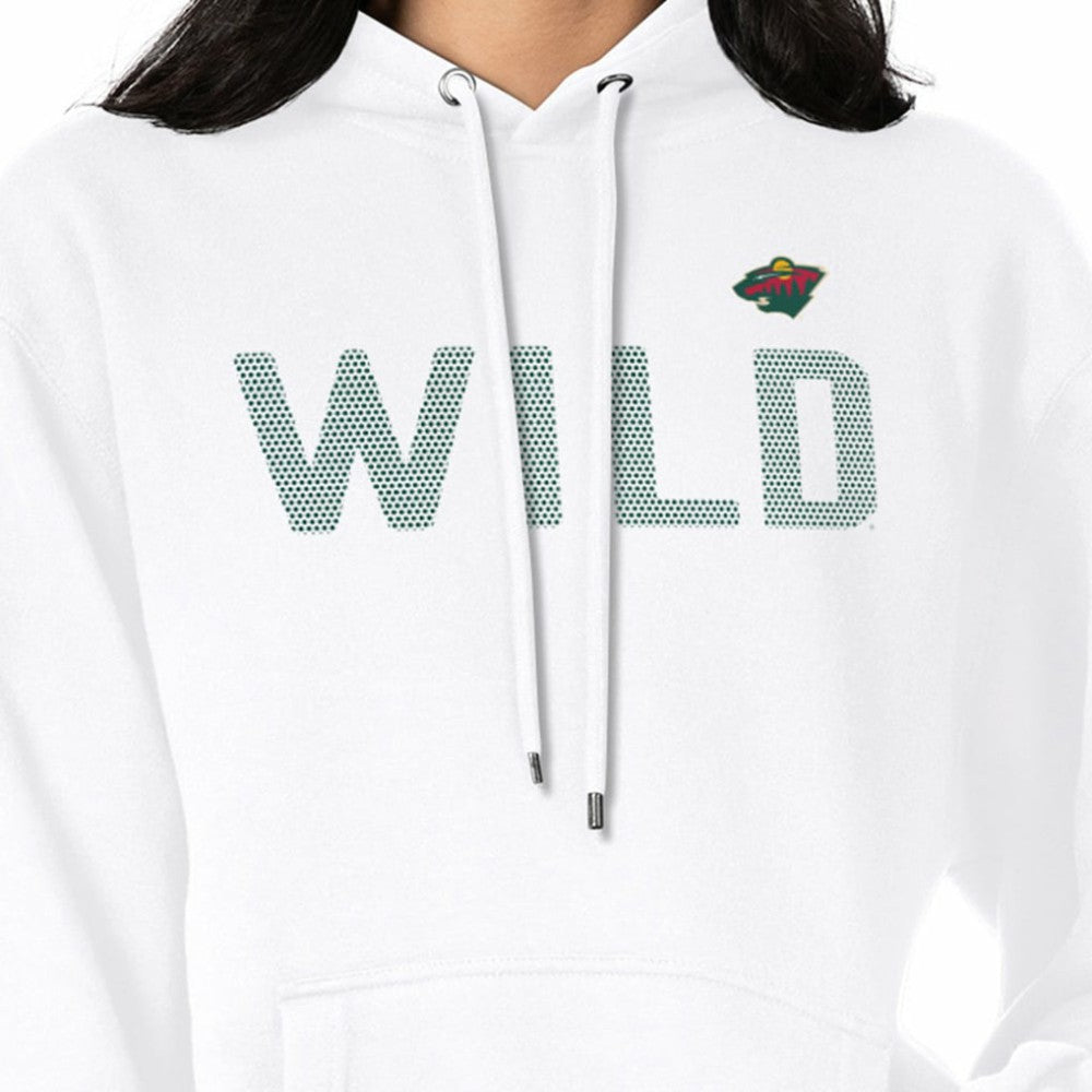 Minnesota Wild G-III 4Her by Carl Banks Women's Dot Print Pullover Hoodie - White | NHL sale