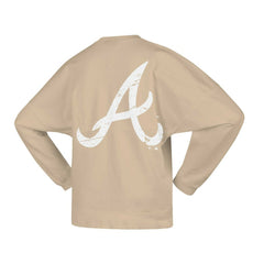 Atlanta Braves Fanatics Women's Branded Fleece Pullover Sweatshirt Discount