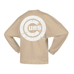 Chicago Cubs Fanatics Women's Branded Fleece Pullover Sweatshirt Outlet