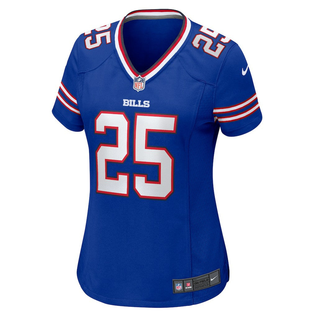 Ty Johnson Buffalo Bills Women's Team Game Jersey - Royal - Nike
