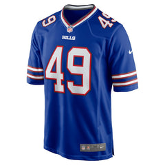 DaShaun White Buffalo Bills Team Game Jersey - Royal - Nike