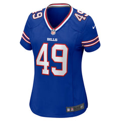 DaShaun White Buffalo Bills Women's Team Game Jersey - Royal - Nike