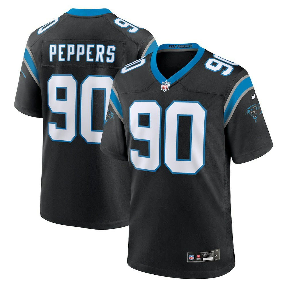 Julius Peppers Carolina Panthers Retired Player Game Jersey - Black - Nike