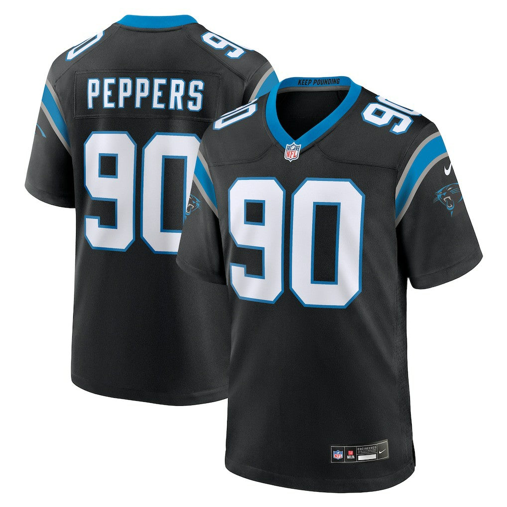 Julius Peppers Carolina Panthers Retired Player Game Jersey - Black - Nike