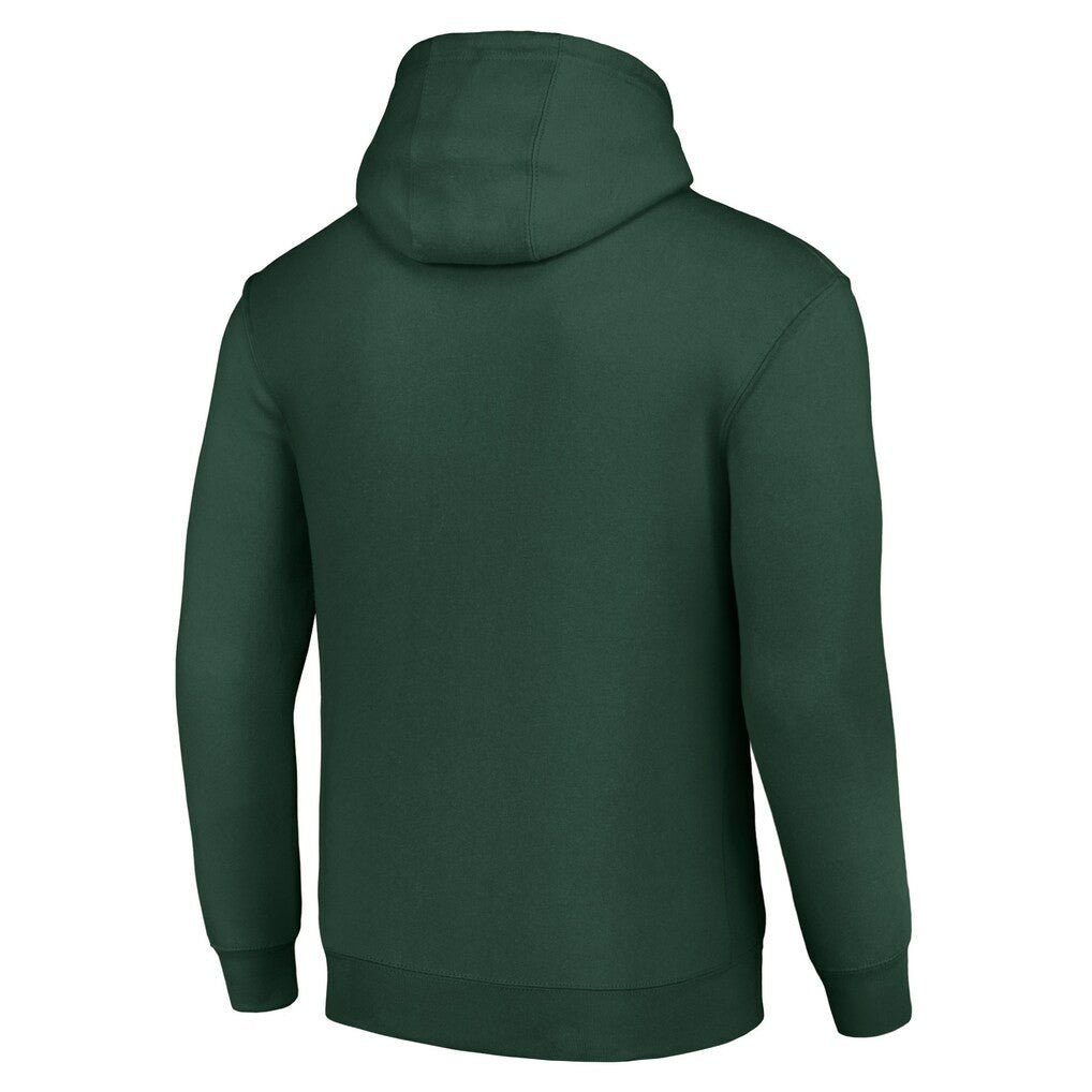 Green Bay Packers Starter Unisex Half Ball Team Fleece Pullover Hoodie - Green - NFL