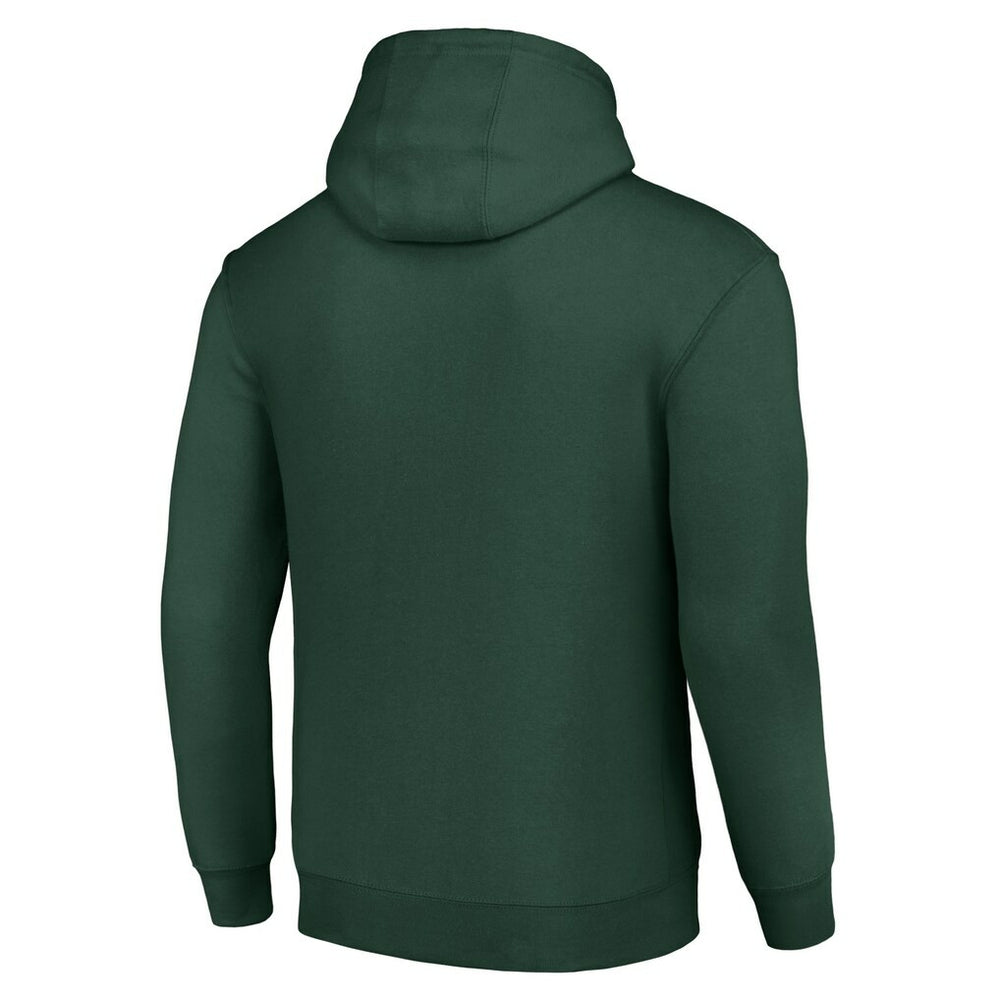 Green Bay Packers Starter Unisex Half Ball Team Fleece Pullover Hoodie - Green - NFL
