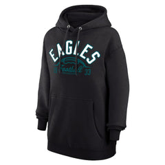 Philadelphia Eagles Starter Unisex Half Ball Team Fleece Pullover Hoodie - Black - NFL