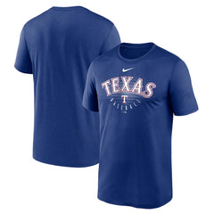Texas Rangers Nike Wordmark Outline Legend T-Shirt for sale