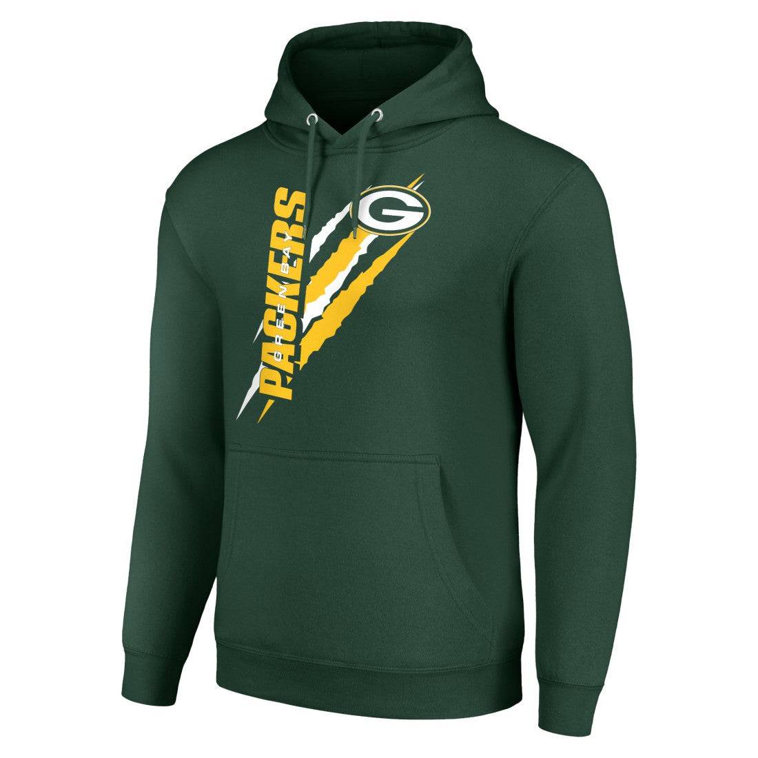 Green Bay Packers Starter Unisex Color Scratch Fleece Pullover Hoodie - Green - NFL