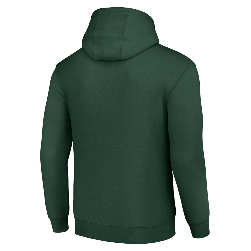 Green Bay Packers Starter Unisex Color Scratch Fleece Pullover Hoodie - Green - NFL