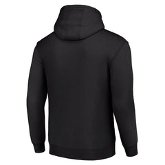 Green Bay Packers Starter Unisex Color Scratch Fleece Pullover Hoodie - Black - NFL