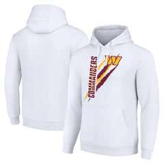 Washington Commanders Starter Unisex Color Scratch Fleece Pullover Hoodie - White - NFL