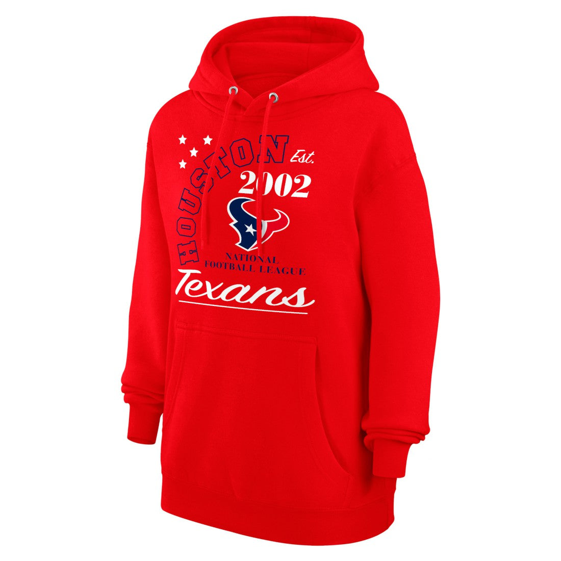 Houston Texans Starter Unisex Arch Team Fleece Pullover Hoodie - Red - NFL