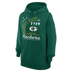 Green Bay Packers Starter Unisex Arch Team Fleece Pullover Hoodie - Green - NFL