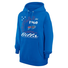 Buffalo Bills Starter Unisex Arch Team Fleece Pullover Hoodie - Royal - NFL