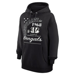 Cincinnati Bengals Starter Unisex Arch Team Fleece Pullover Hoodie - Black - NFL