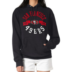 San Francisco 49ers G-III 4Her by Carl Banks Women's City Graphic Team Fleece Pullover Hoodie - Black - NFL