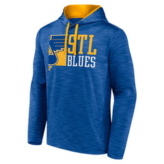 St. Louis Blues Fanatics Never Quit Pullover Hoodie - Blue | Fanatics near me