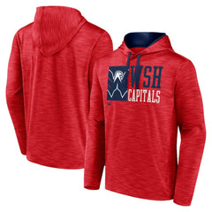 Washington Capitals Fanatics Never Quit Pullover Hoodie - Red | Fanatics on sale