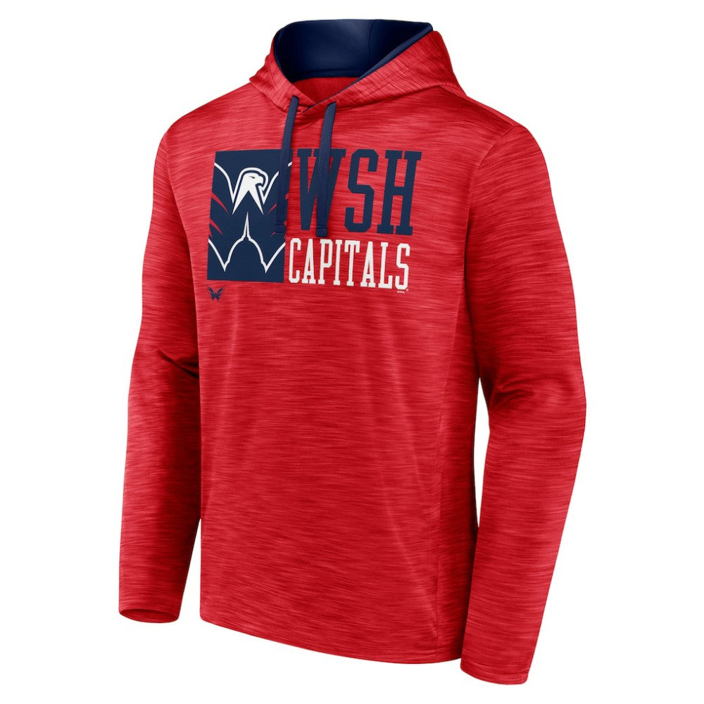Washington Capitals Fanatics Never Quit Pullover Hoodie - Red | Fanatics on sale