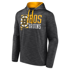 Boston Bruins Fanatics Never Quit Pullover Hoodie - Charcoal | Fanatics on sale