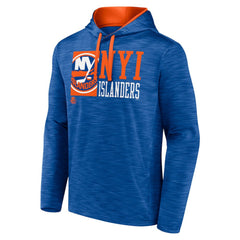 New York Islanders Fanatics Never Quit Pullover Hoodie - Royal | Fanatics discount