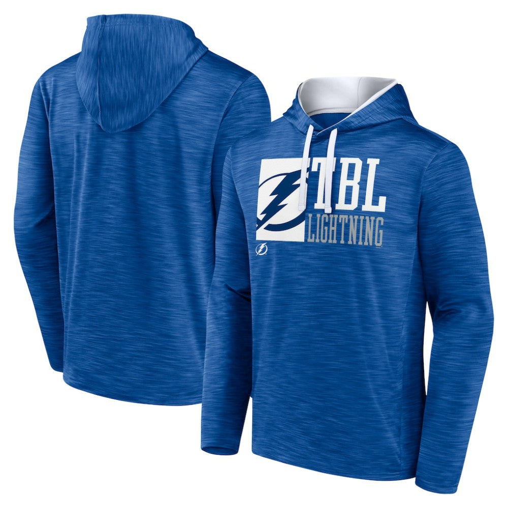 Tampa Bay Lightning Fanatics Never Quit Pullover Hoodie - Blue | Fanatics near me