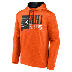 Philadelphia Flyers Fanatics Never Quit Pullover Hoodie - Orange | Fanatics Clearance
