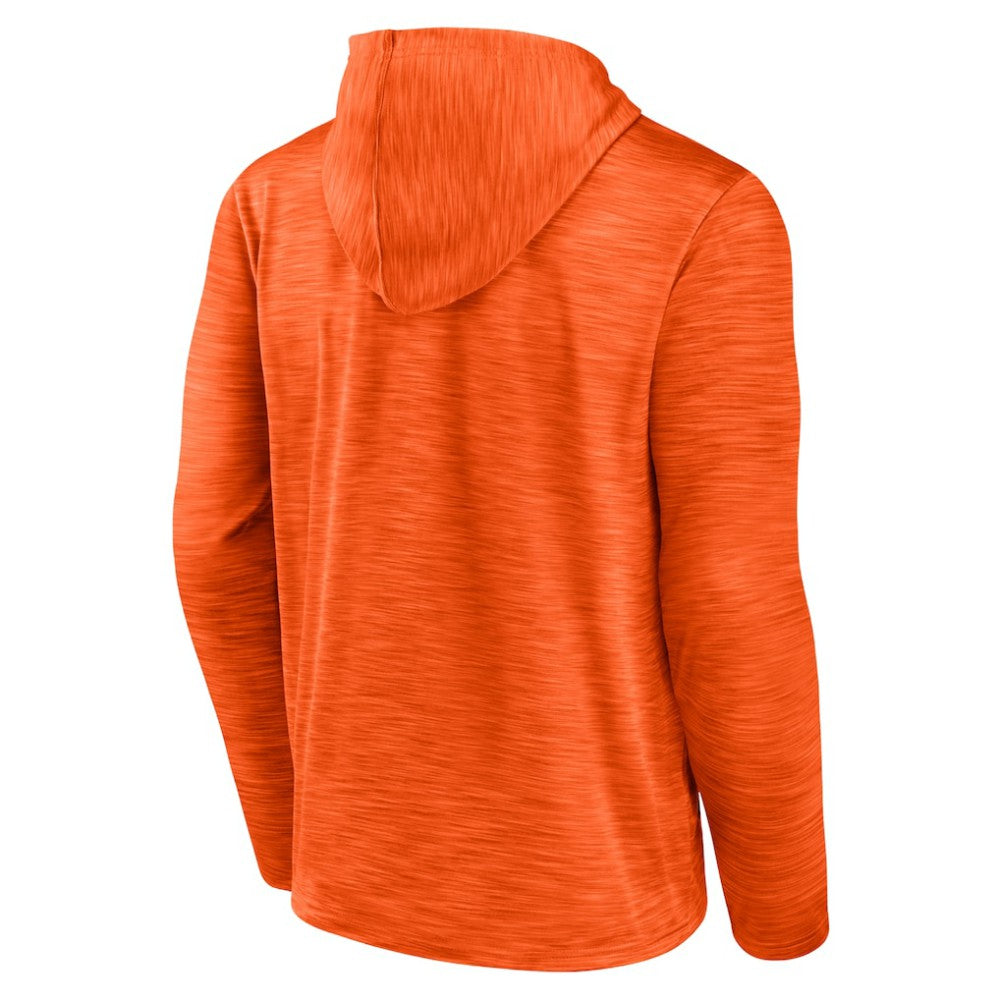 Philadelphia Flyers Fanatics Never Quit Pullover Hoodie - Orange | Fanatics Clearance