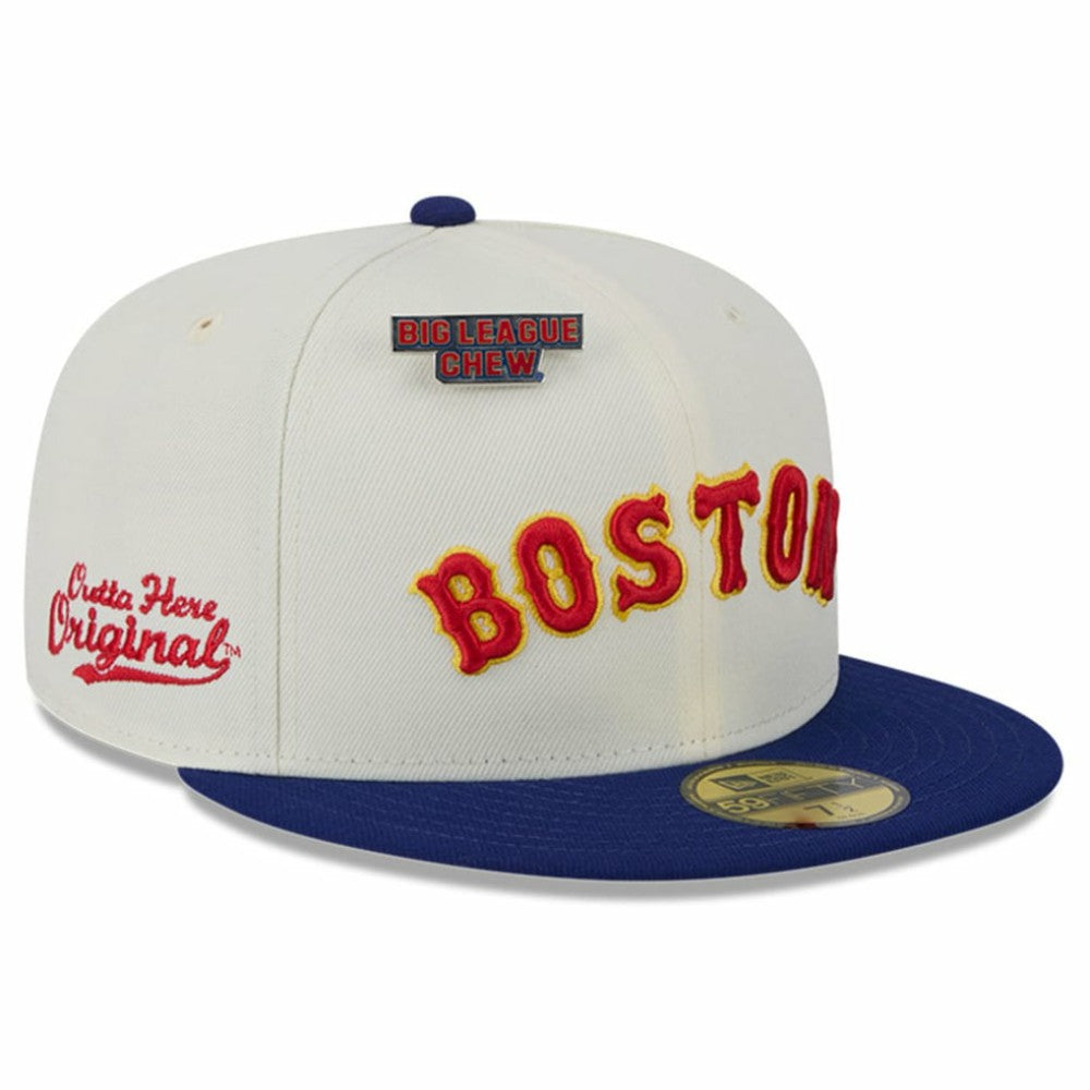Boston Red Sox New Era Big League Chew Original 59FIFTY Fitted Hat Outlet