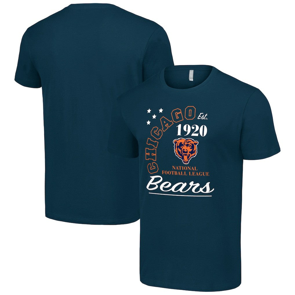 Chicago Bears Starter City Arch Team T-Shirt - Navy - NFL