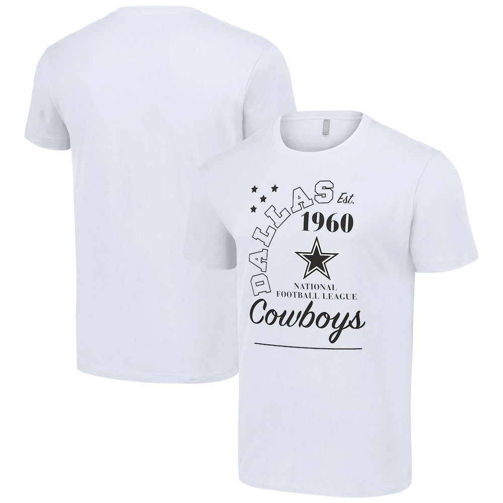 Dallas Cowboys Starter City Arch Team T-Shirt - White - NFL