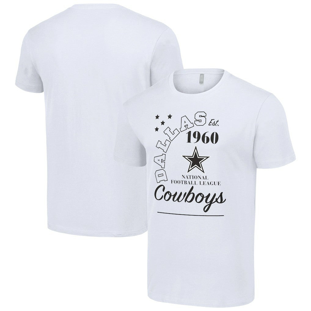 Dallas Cowboys Starter City Arch Team T-Shirt - White - NFL