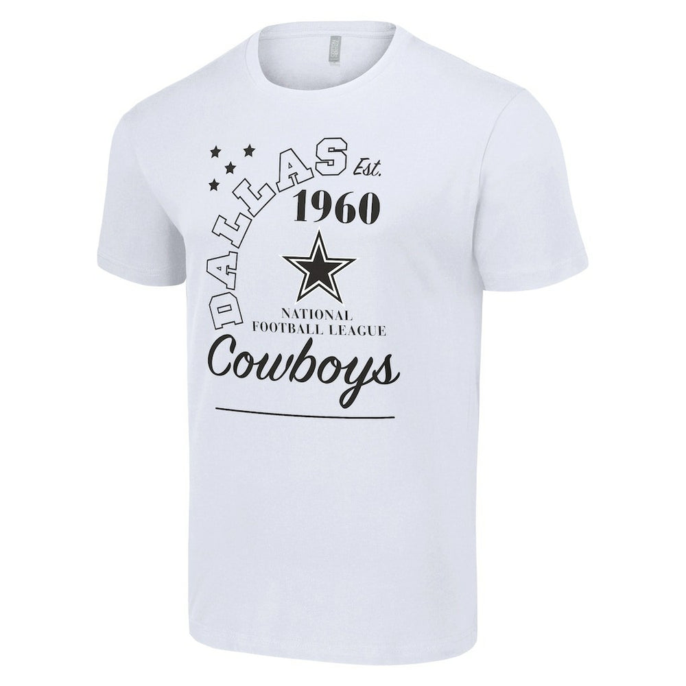 Dallas Cowboys Starter City Arch Team T-Shirt - White - NFL