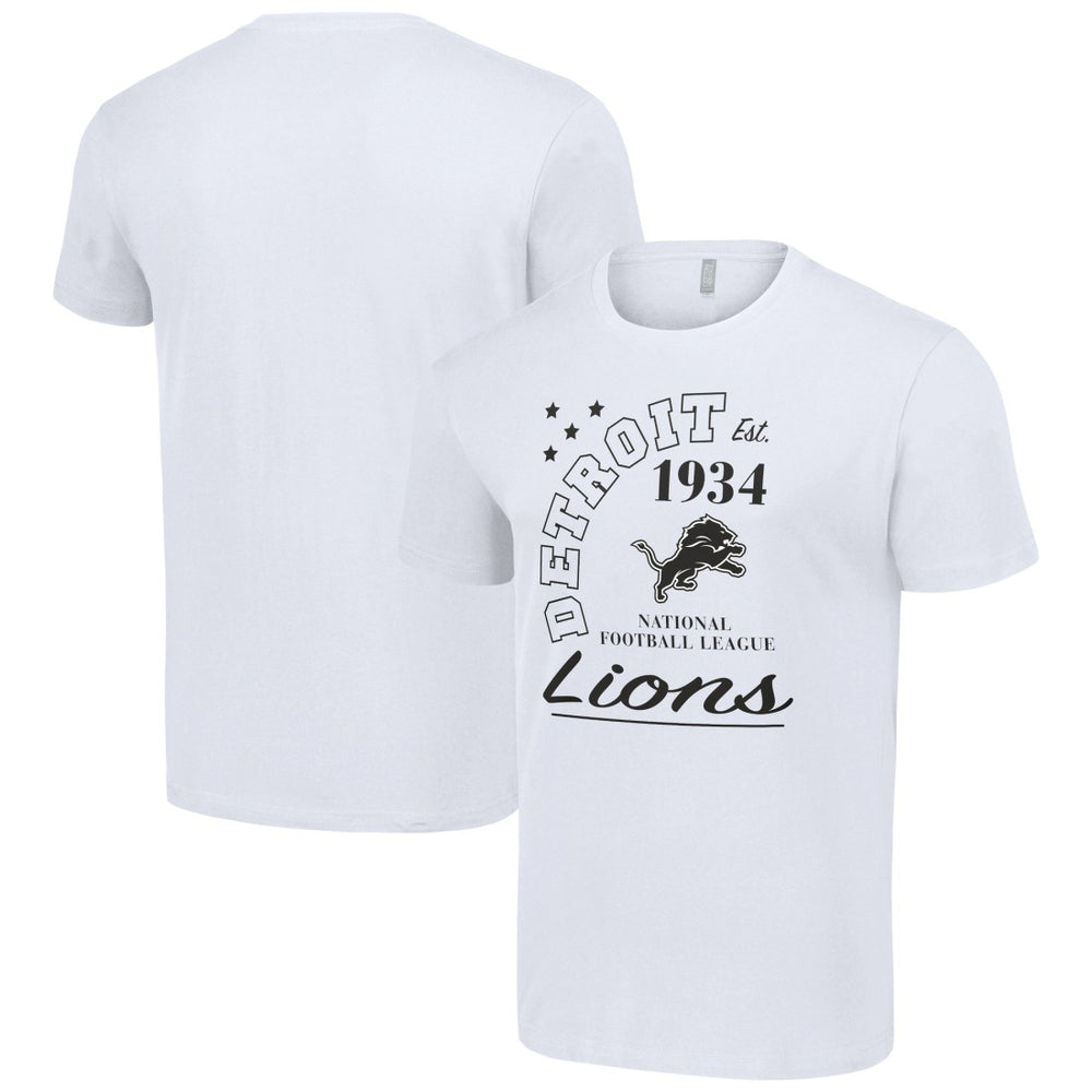 Detroit Lions Starter City Arch Team T-Shirt - White - NFL