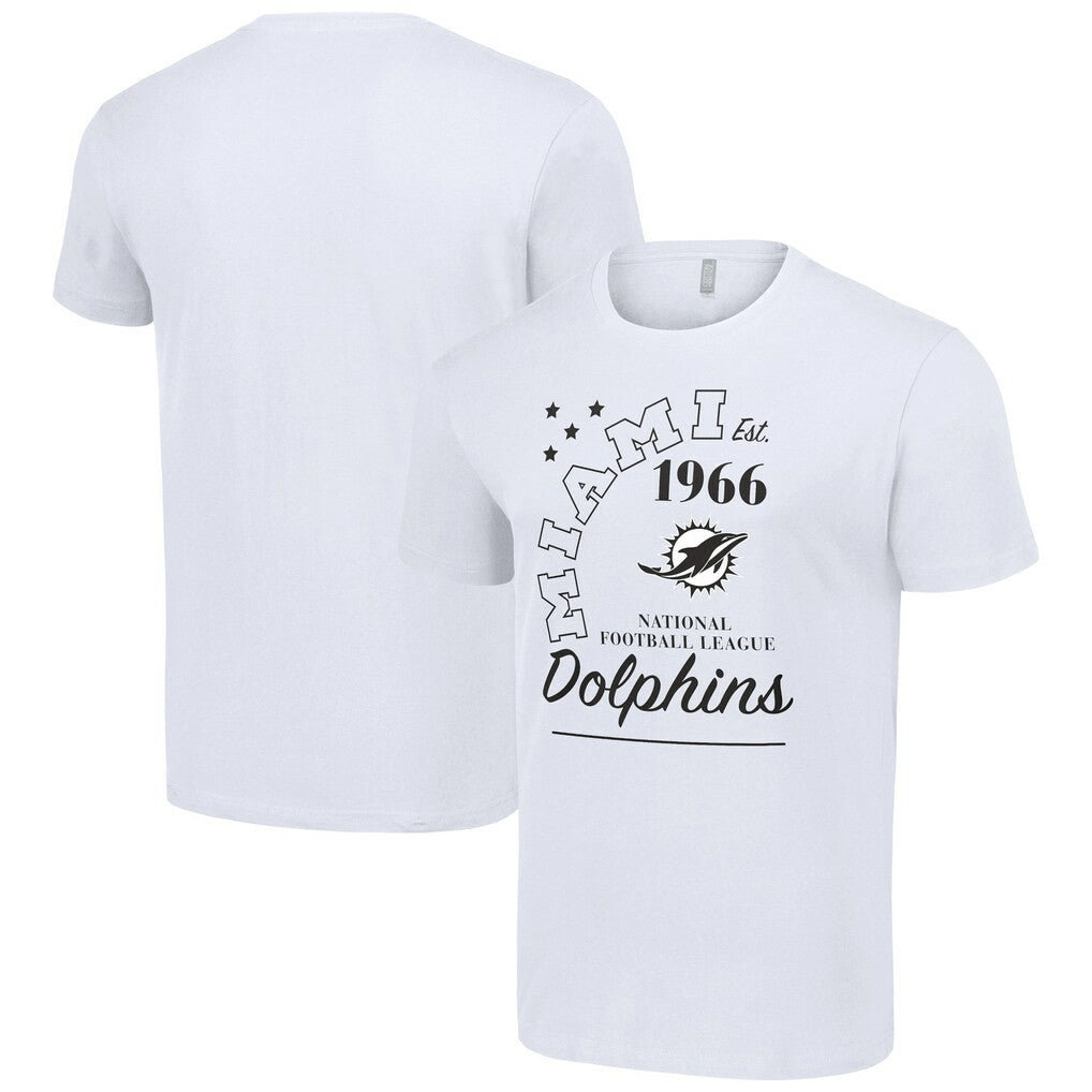 Miami Dolphins Starter City Arch Team T-Shirt - White - NFL