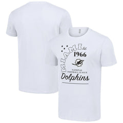 Miami Dolphins Starter City Arch Team T-Shirt - White - NFL