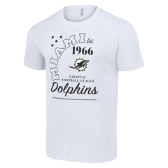 Miami Dolphins Starter City Arch Team T-Shirt - White - NFL