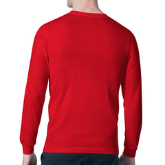 Houston Texans Starter Color Scratch Long Sleeve T-Shirt - Red - NFL