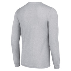 Houston Texans Starter Color Scratch Long Sleeve T-Shirt - Heather Gray - NFL